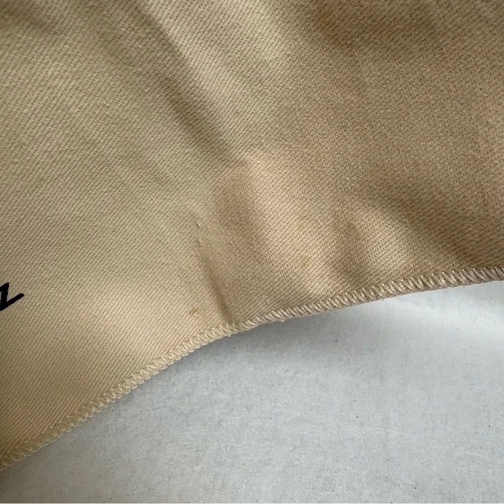 Louis Vuitton Beige Fold Over Small Accessories Dust Bag